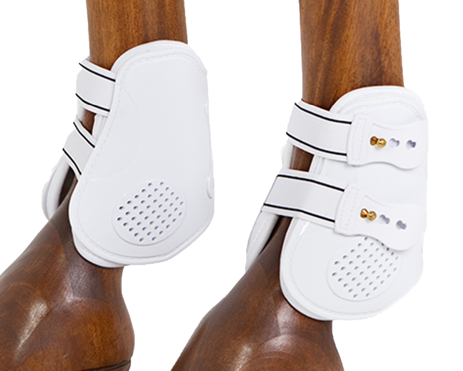 Royal Hind Fetlock Boots - White