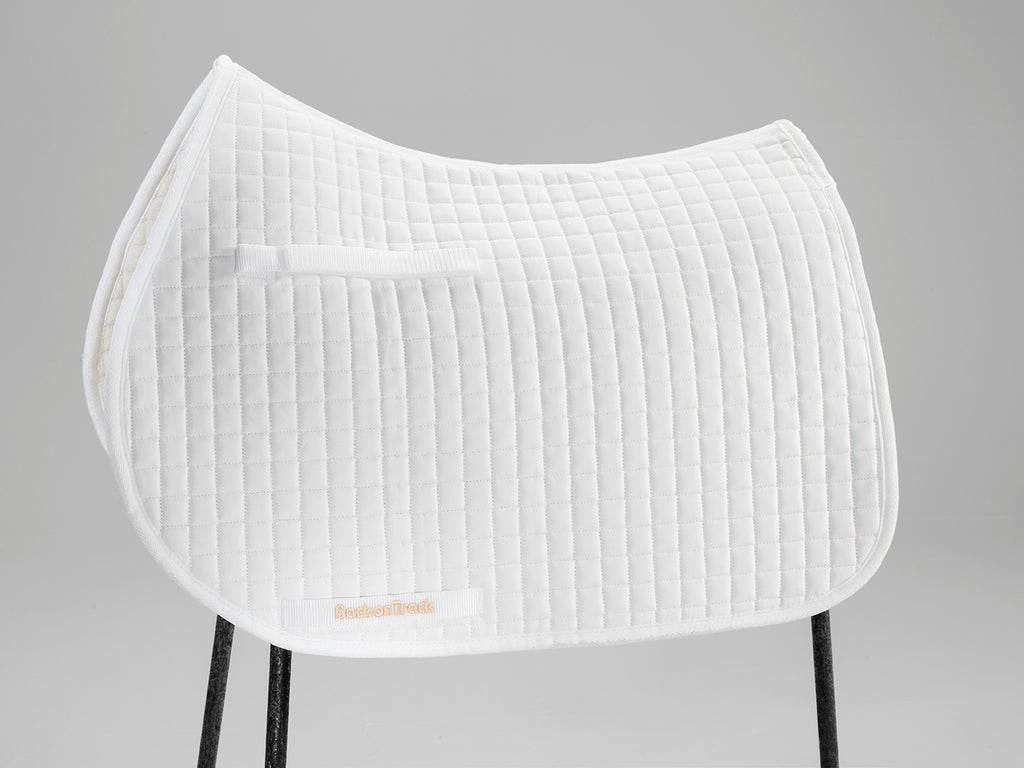 Saddle Pad Jumping - White