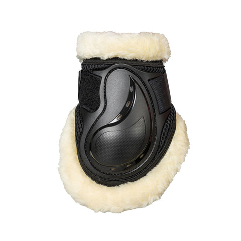 AirFlow Light Fur Fetlock boots, Black & Brown