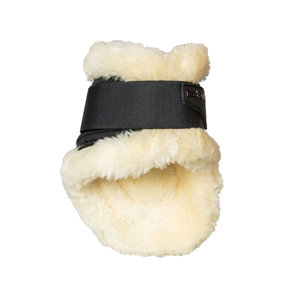 AirFlow Light Fur Fetlock boots, Black & Brown