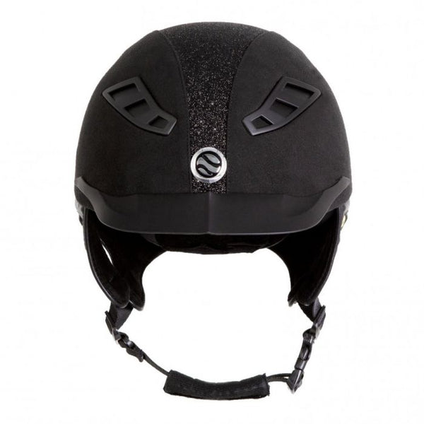 EQ3 Lynx Lynx Riding Helmet - Microfiber Black Sand