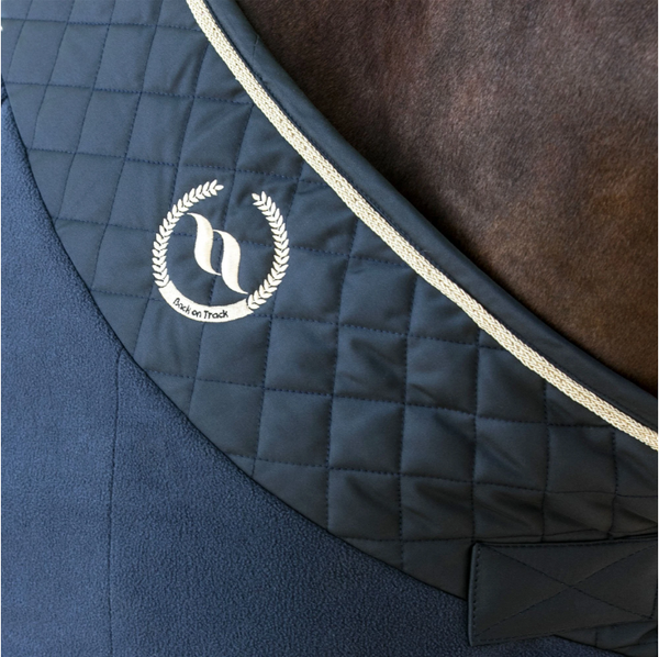 Night Collection Fleece Rug - Navy
