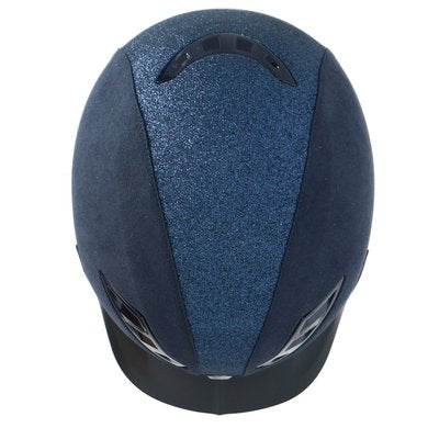 EQ3 Lynx Lynx Riding Helmet - Microfiber Blue Sand