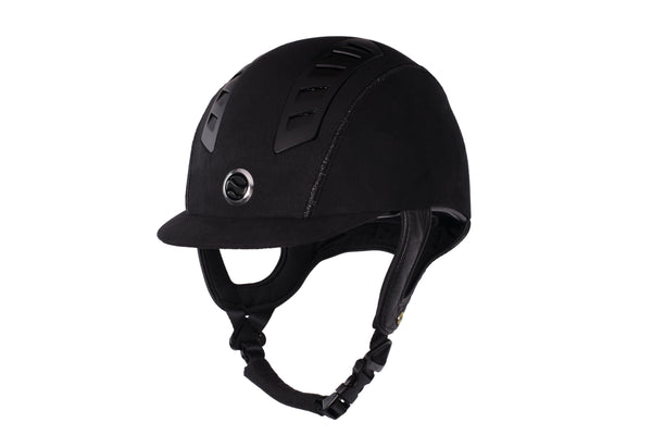EQ3 Microfiber Helmet - Black