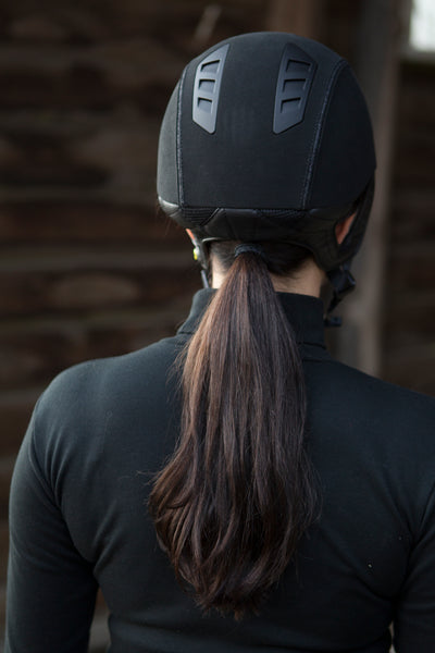 EQ3 Microfiber Helmet - Black